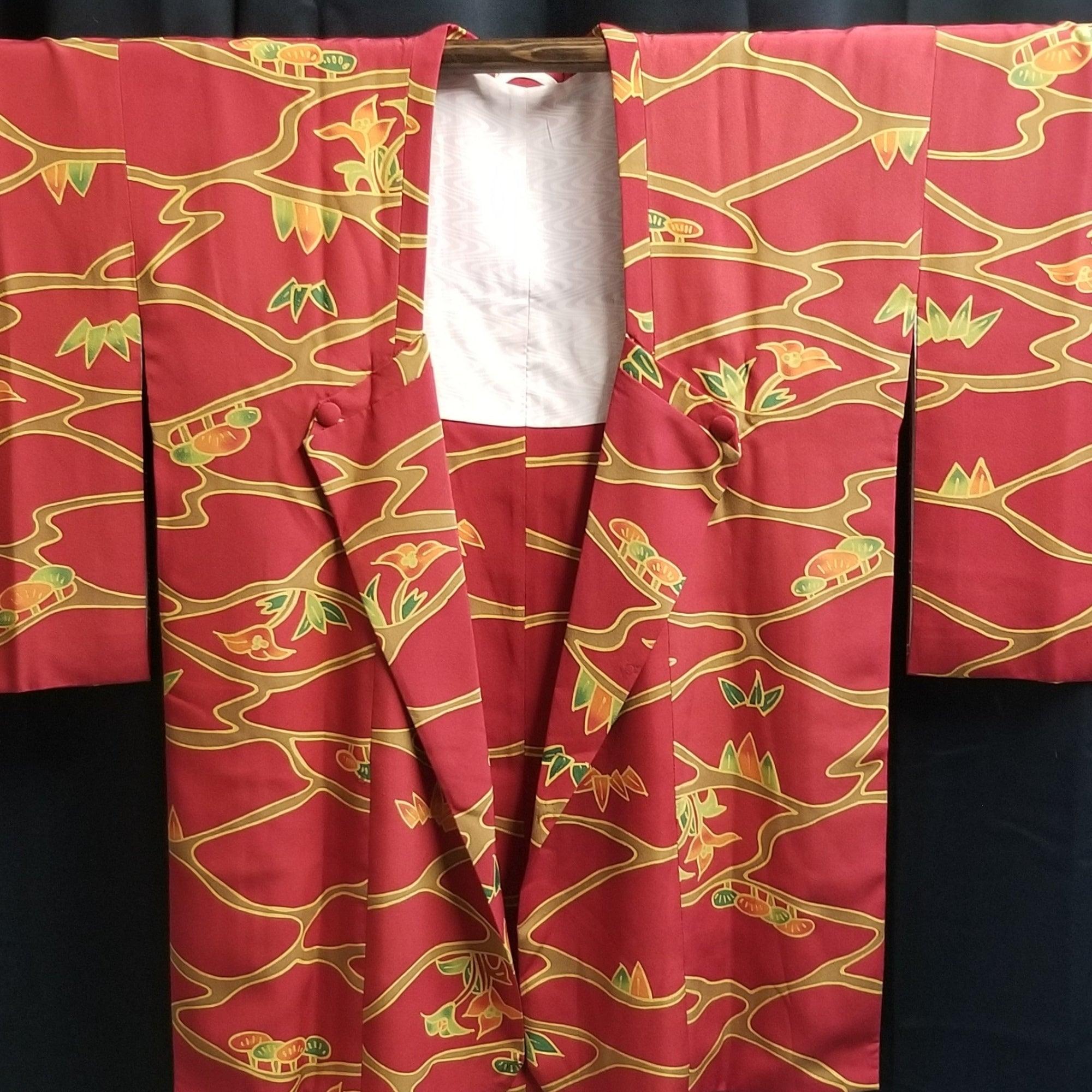 Japanese Temple Dragon Trip Kimono Jacket