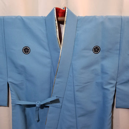 "Blue Skies" Man's Kimono Jacket