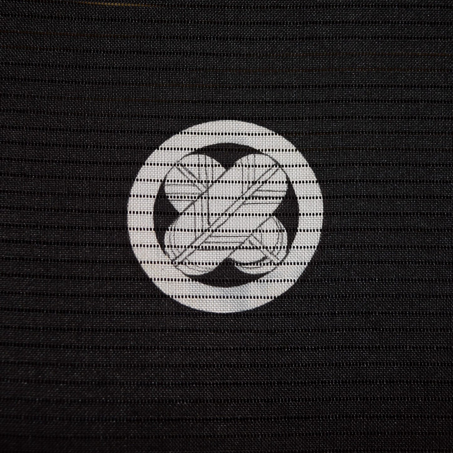 "Unlined with Crests" Man's Summer Haori