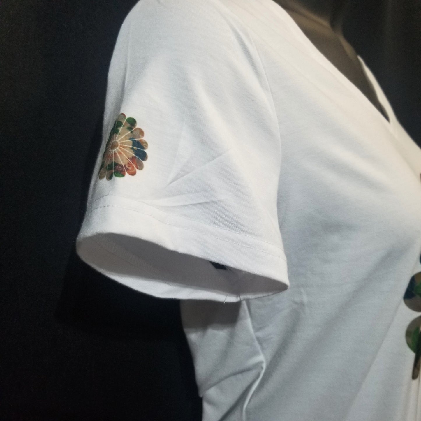 "Floral Crests" Japanique T-Shirt