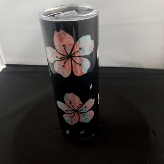 "Sakura at Night" Japanique Insulated Tumbler