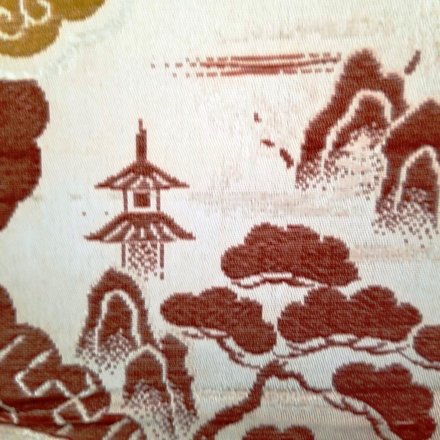 "Subtle Surprises" Vintage Maru Obi