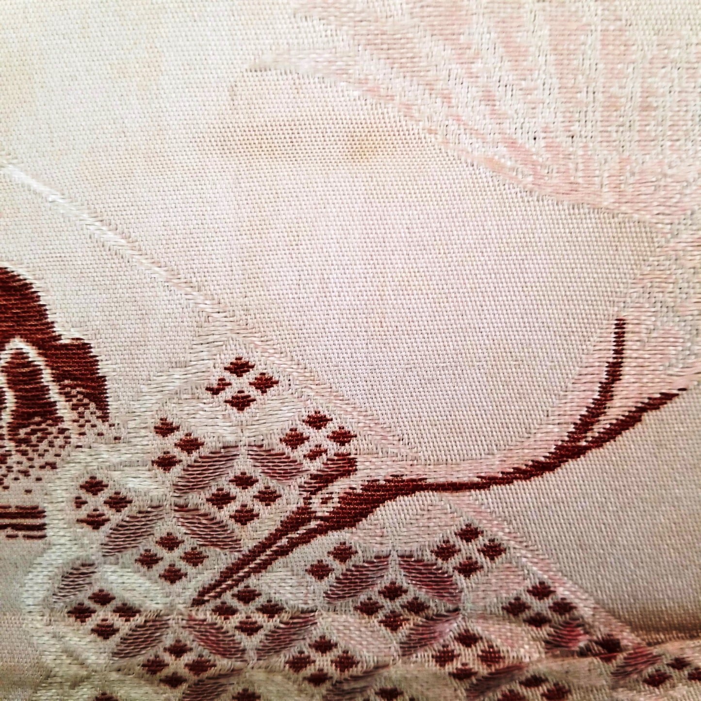 "Subtle Surprises" Vintage Maru Obi