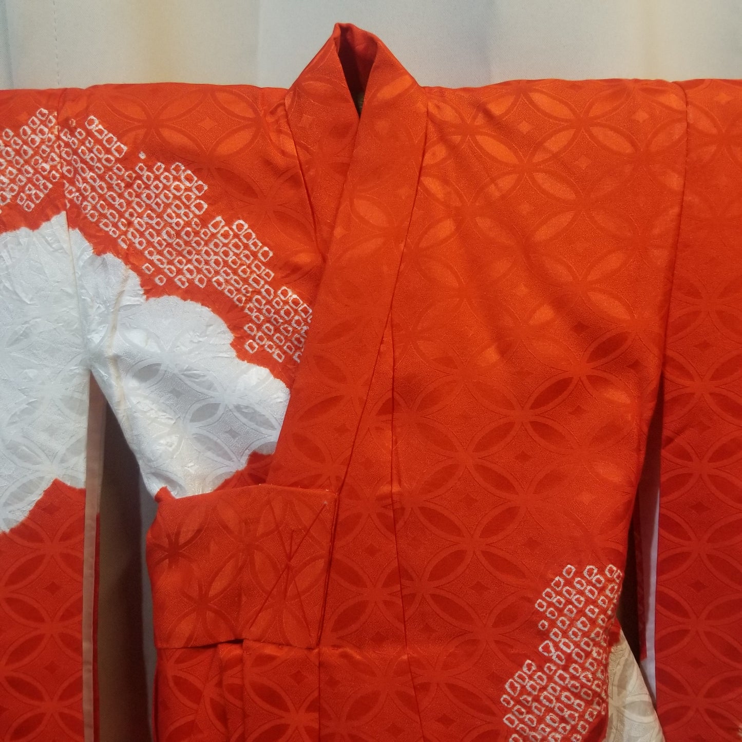 "Brilliant Clouds" Vintage Girl's Kimono