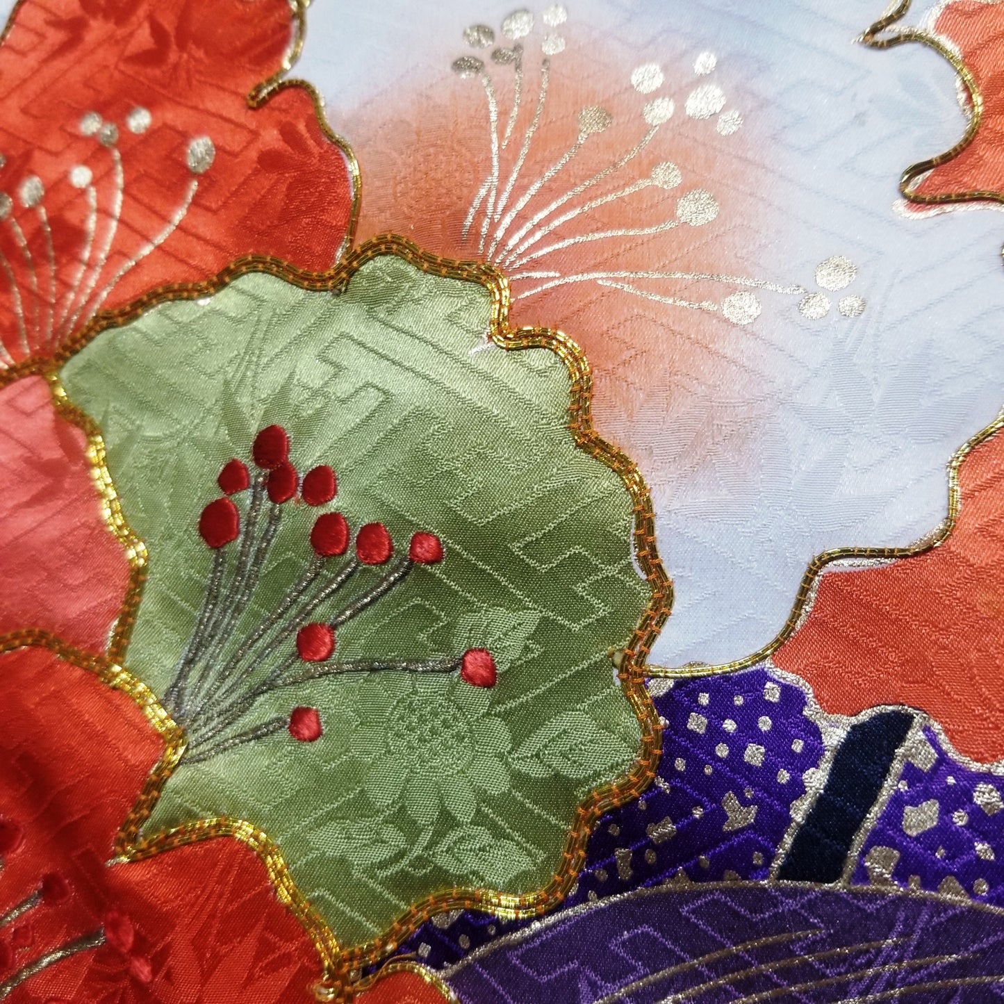 "Purple Furisode" Japanique Tapestry