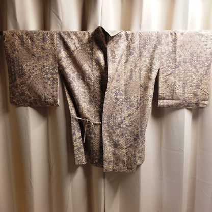"Lilac and Lavender" Vintage Dochugi Kimono Jacket