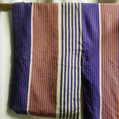 "Purple Bands" Vintage Kimono