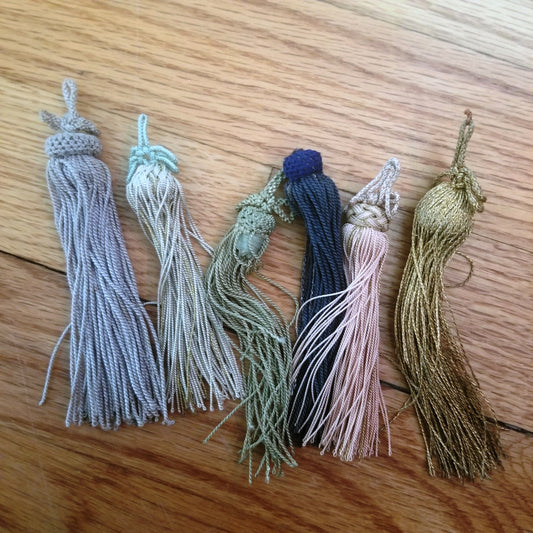 "Mix of Six" Handwoven Tassels