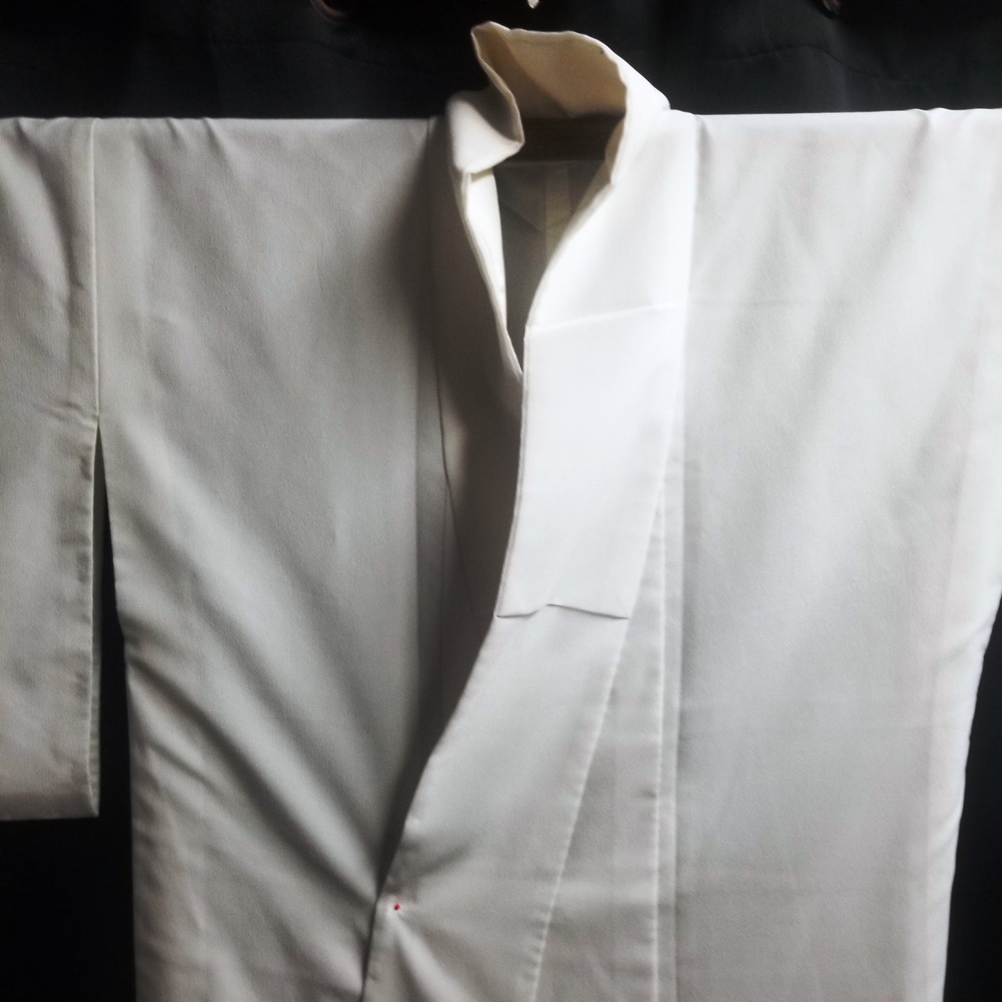 "Solid White" Vintage Japanese Kimono