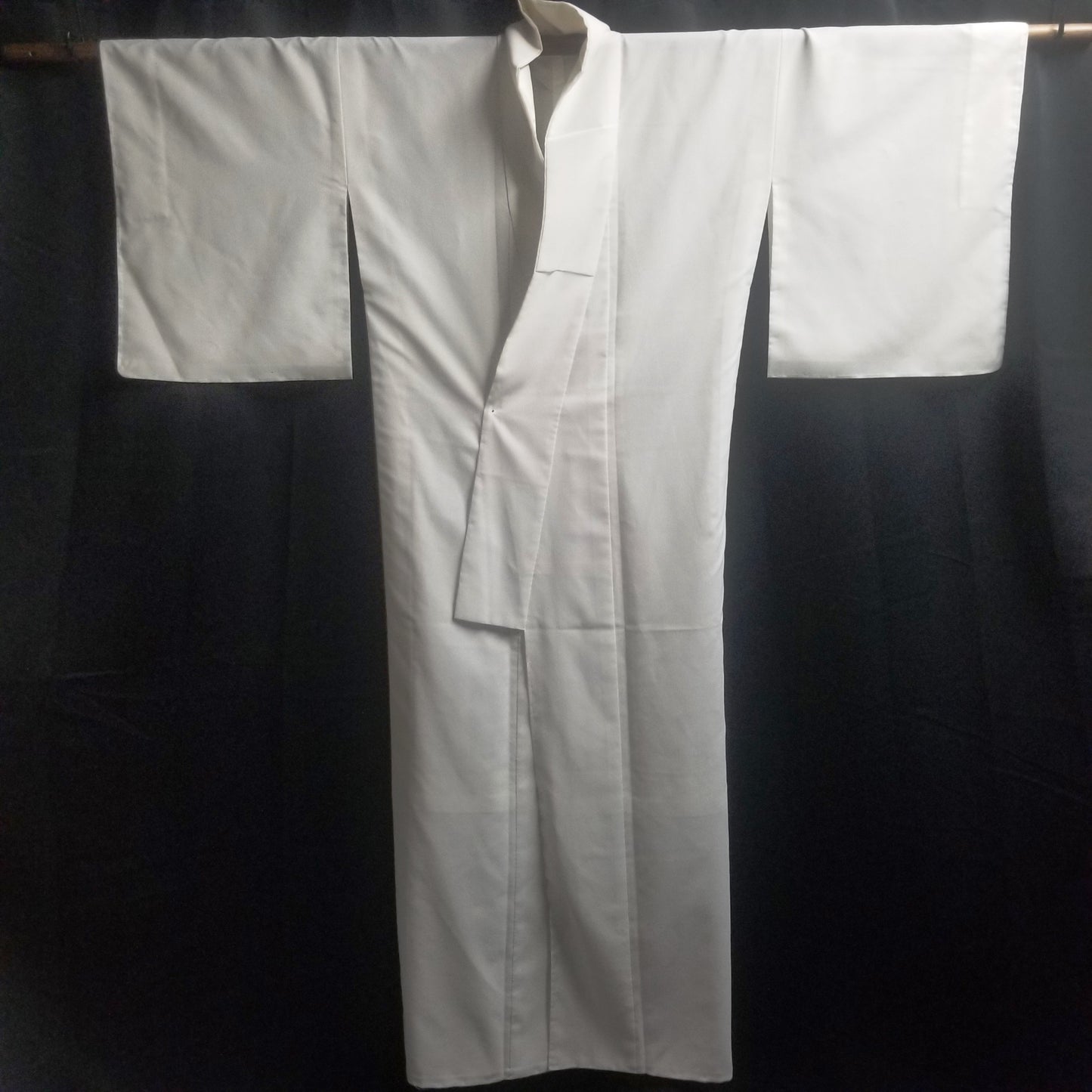 "Solid White" Vintage Japanese Kimono