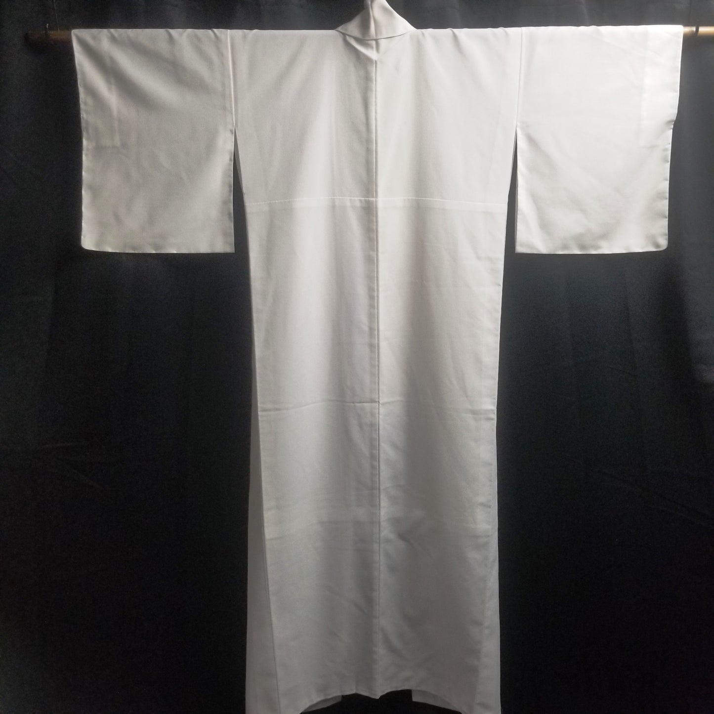 "Solid White" Vintage Japanese Kimono