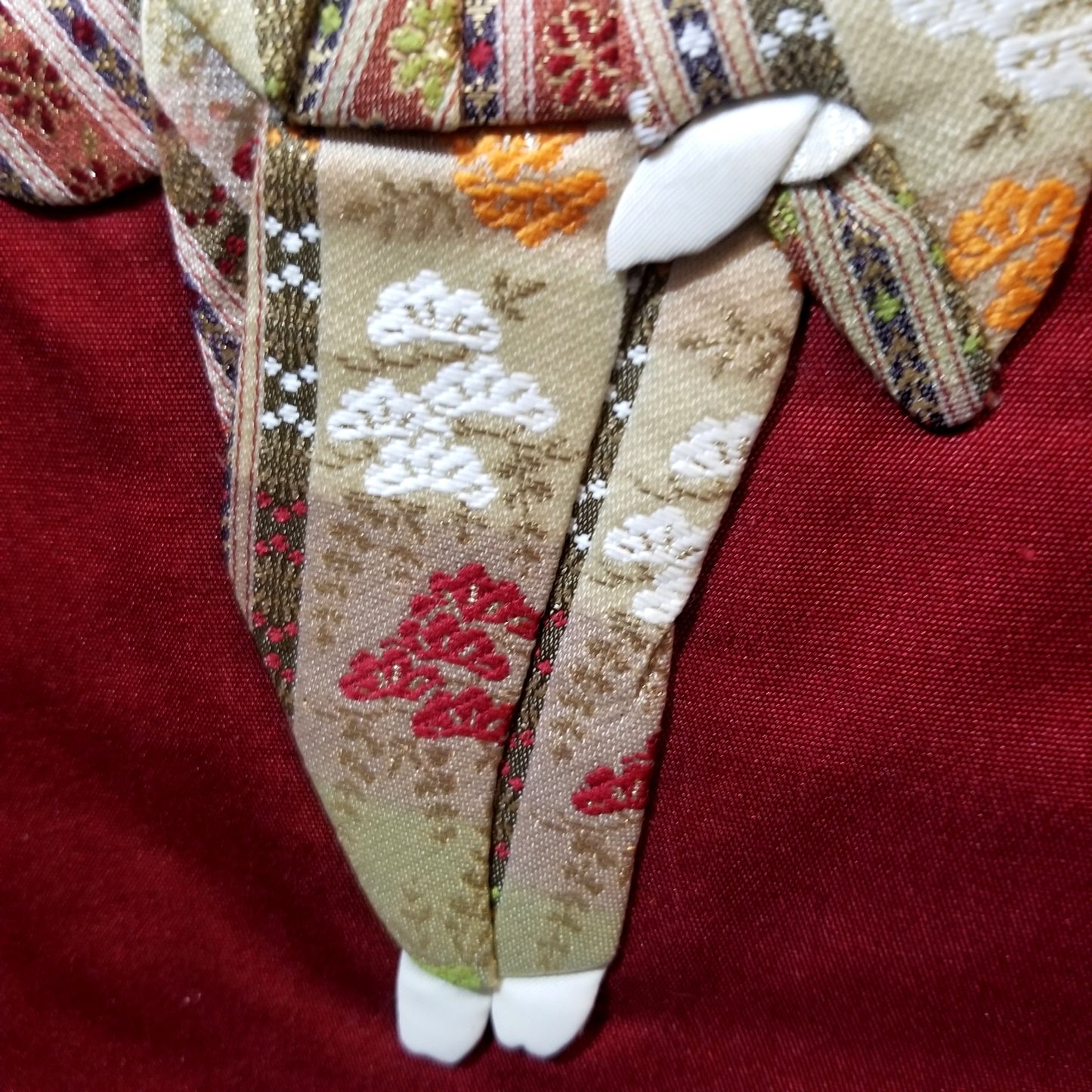 "Noh Character" Vintage Nagoya Obi