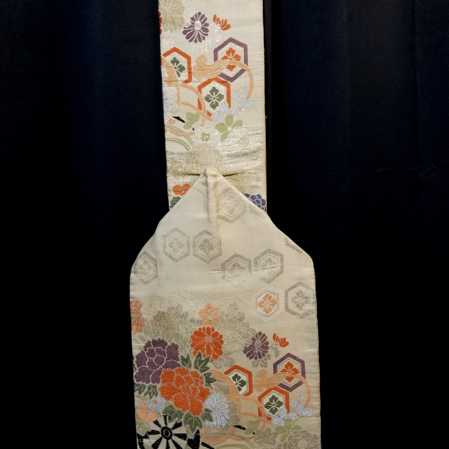 "Maru Motifs" Vintage Nagoya Obi