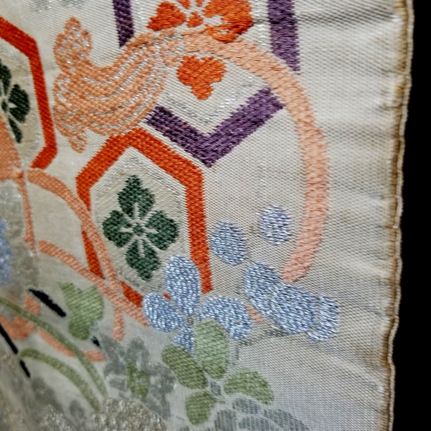 "Maru Motifs" Vintage Nagoya Obi