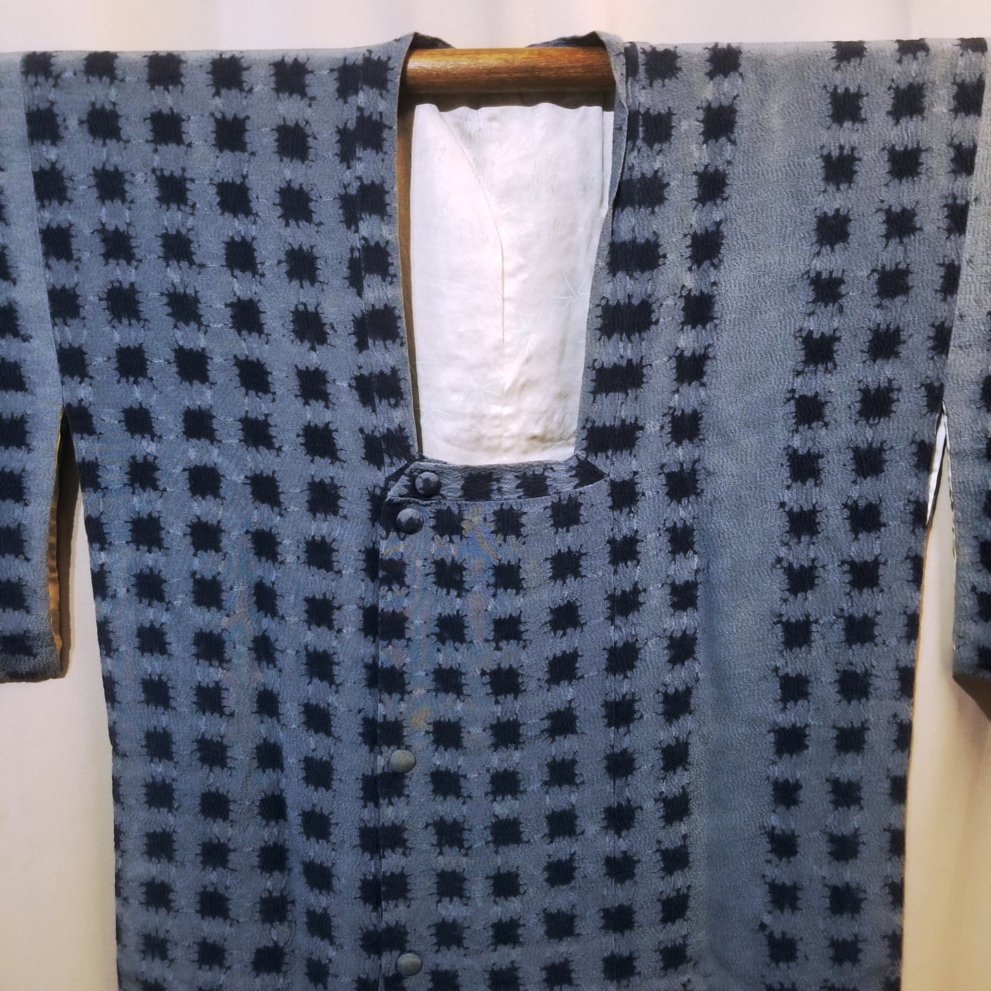 "Indigo Splash" Woman's Michiyuki