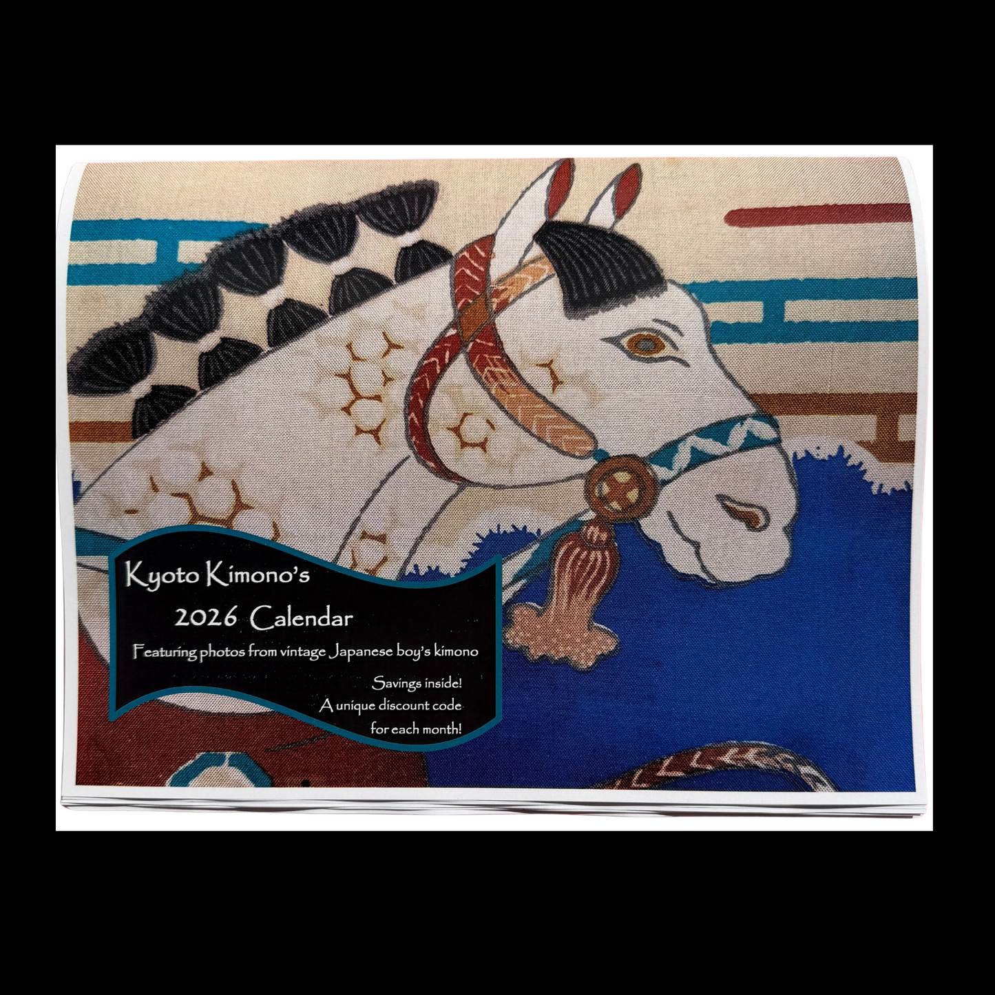 2026 Wall Calendar - Boys Kimono