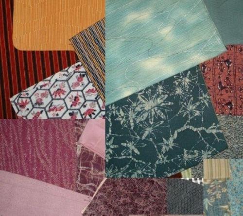 "5 Yard Surprise" Vintage Fabric Bundle - Kyoto Kimono