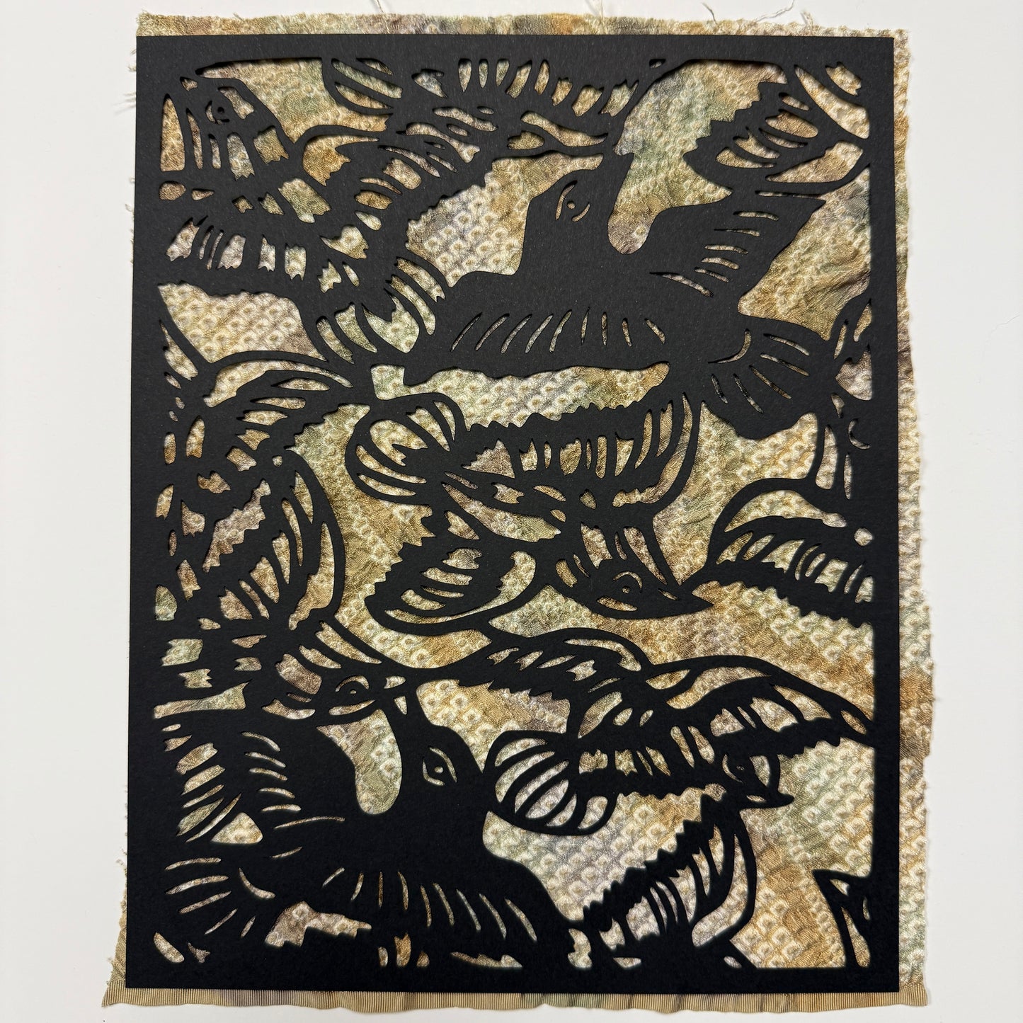 "Birds" Katagami Art