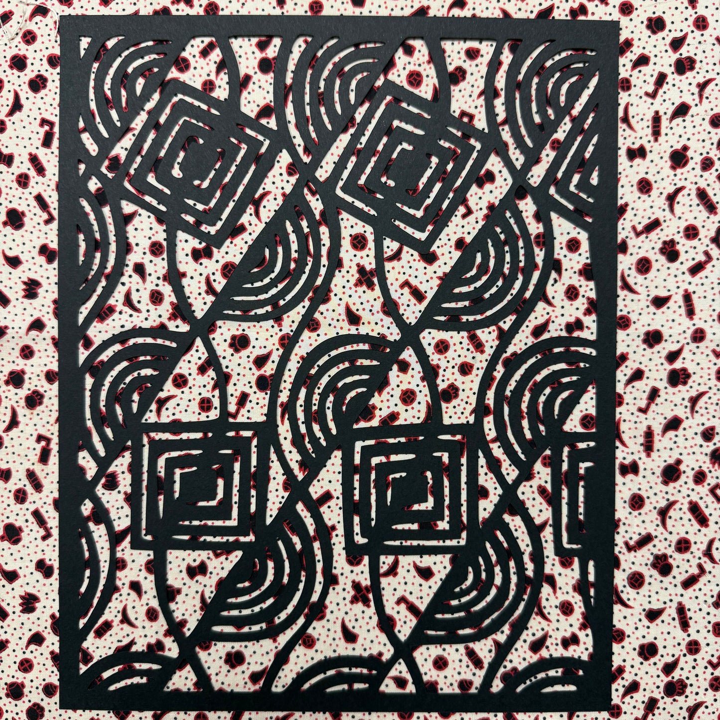 "Tatewaku Geometric" Katagami Art