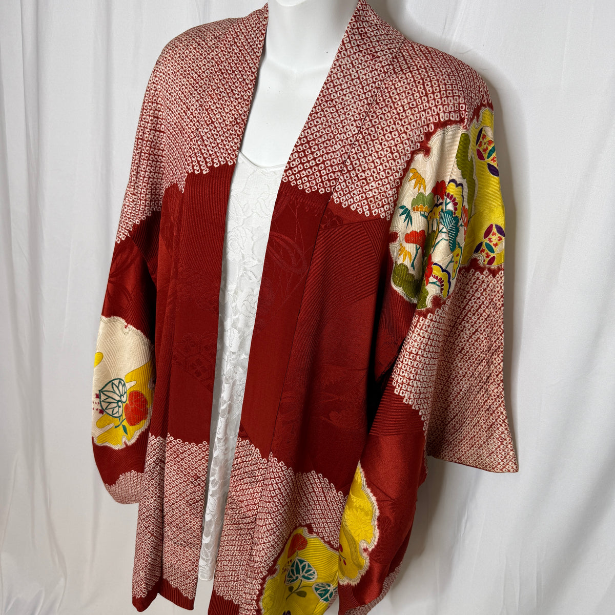 "Auspicious Joy" Vintage Haori Jacket