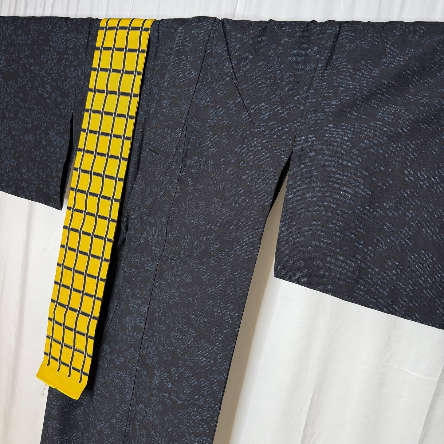 "Shadow Blooms" Kimono Obi Set