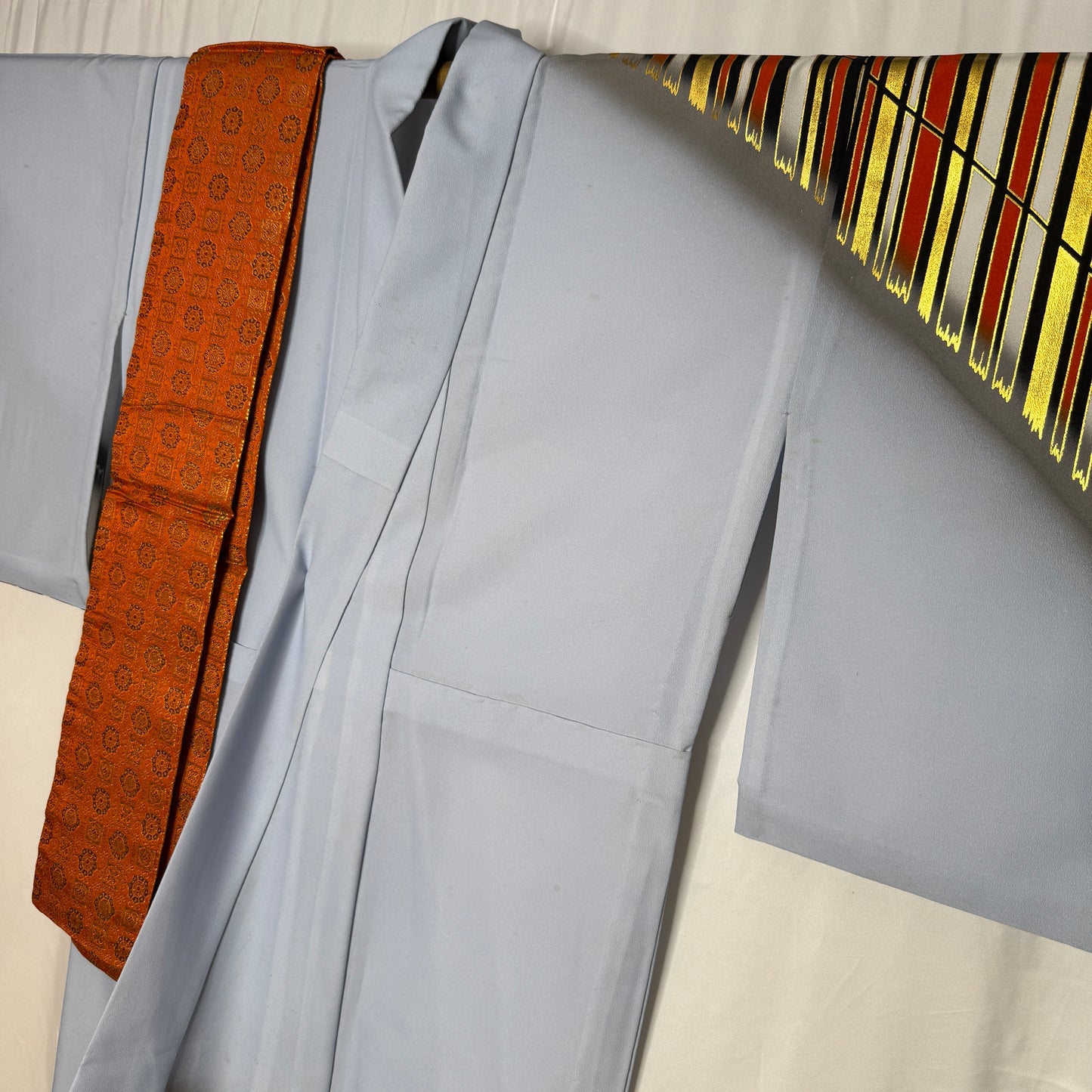 "Gilded Rhythm" Kimono Obi Set