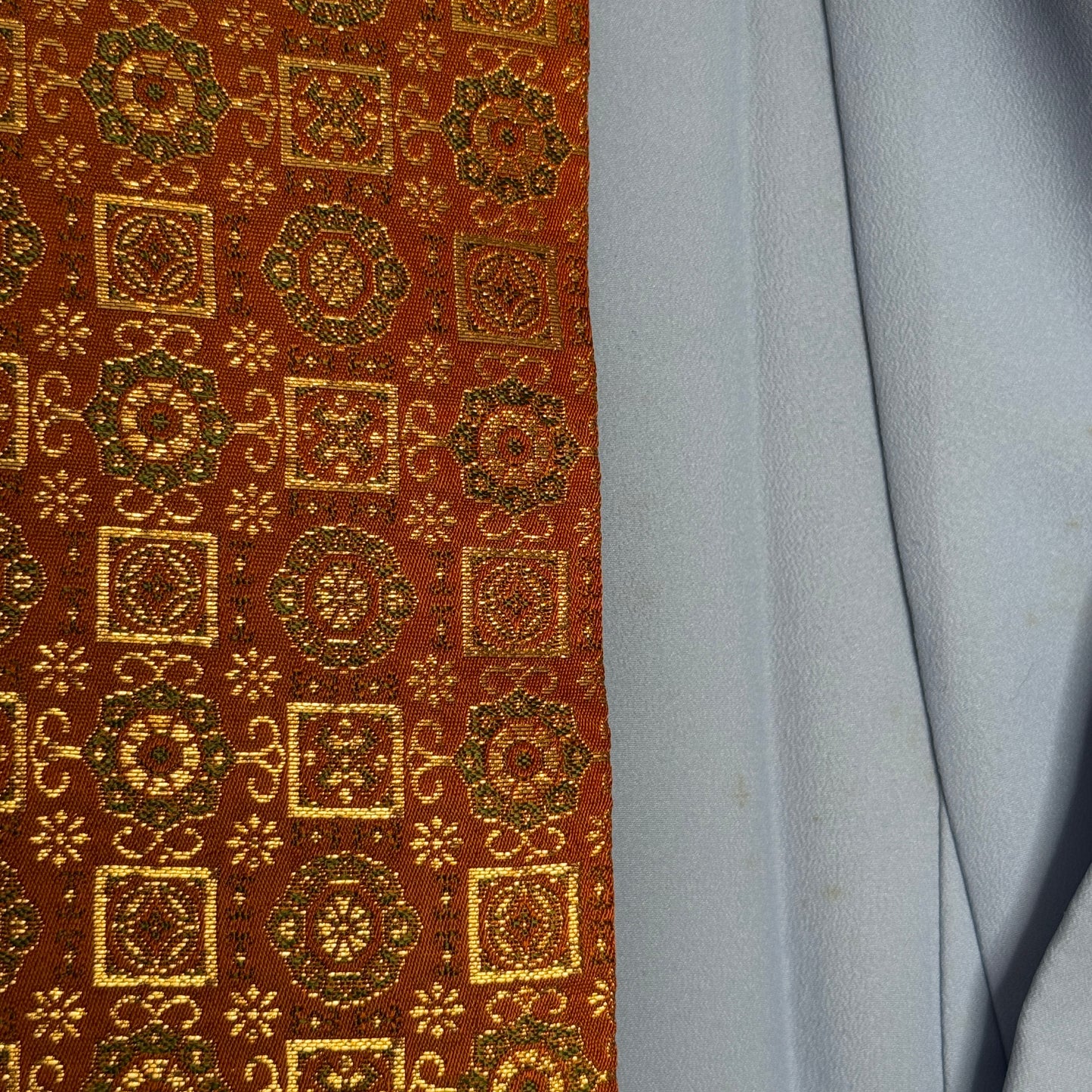 "Gilded Rhythm" Kimono Obi Set