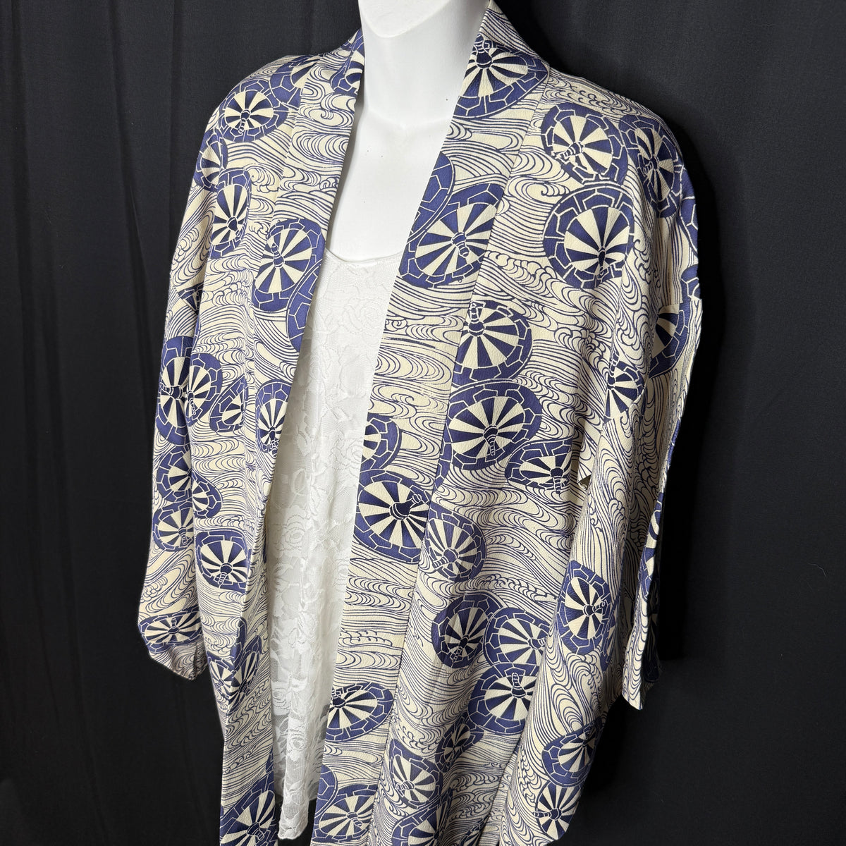 "Turning Tides" Vintage Haori Jacket