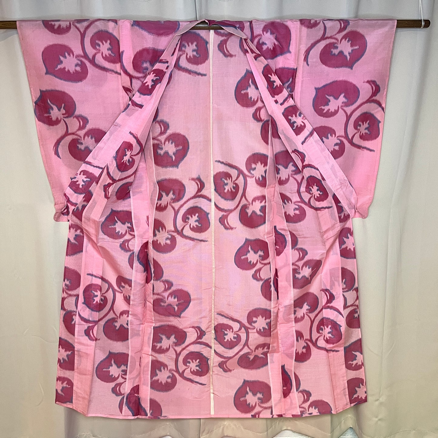 "Wild Ginger" Vintage Meisen Kimono