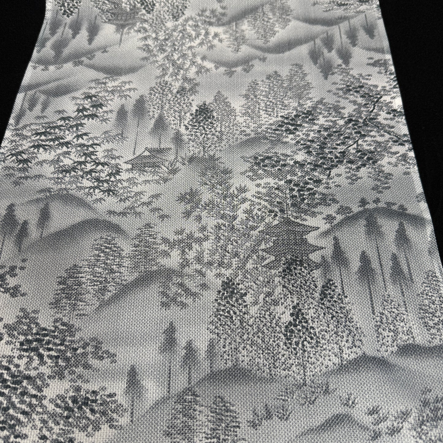 "Mountain Pagoda" Vintage Kimono Yardage