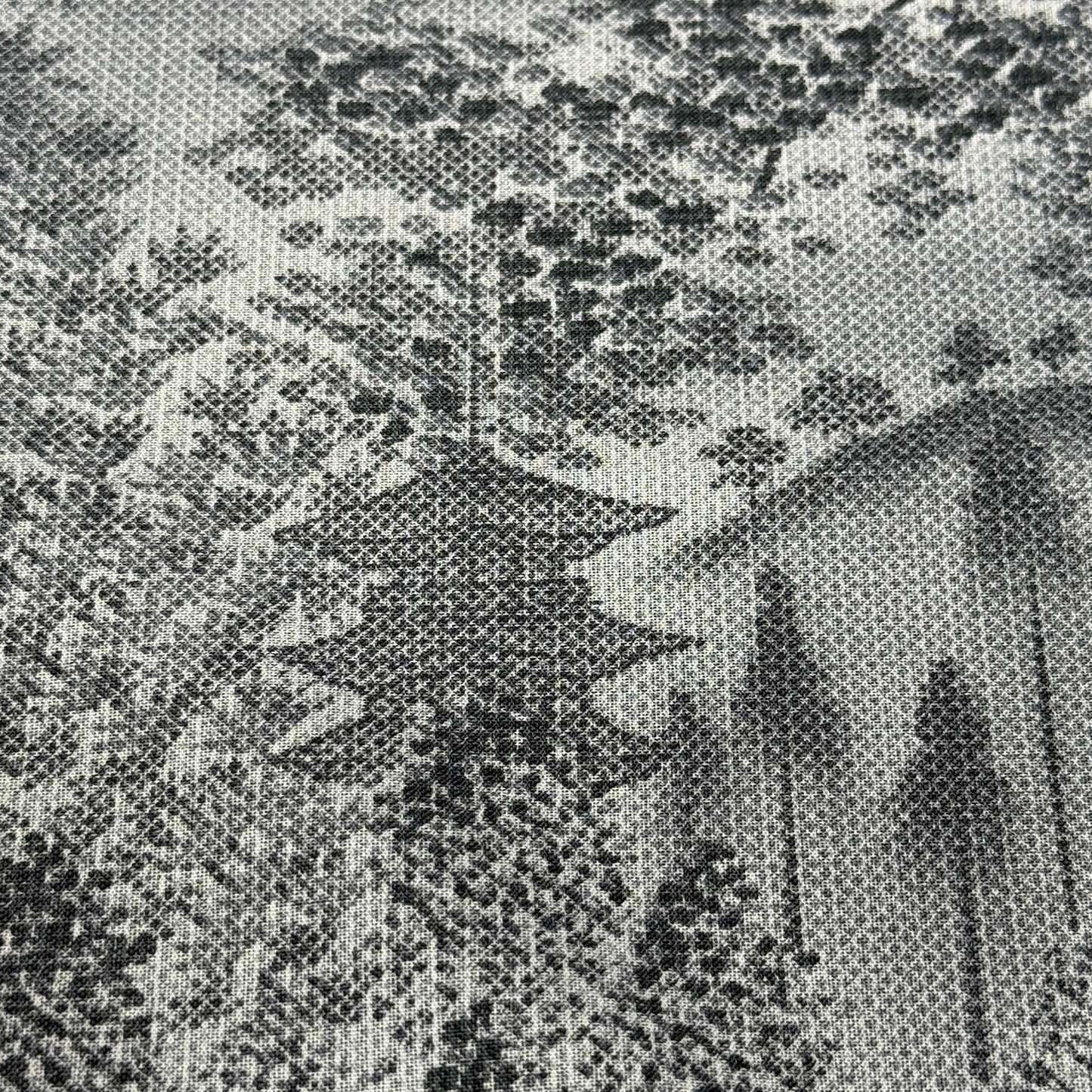 "Mountain Pagoda" Vintage Kimono Yardage