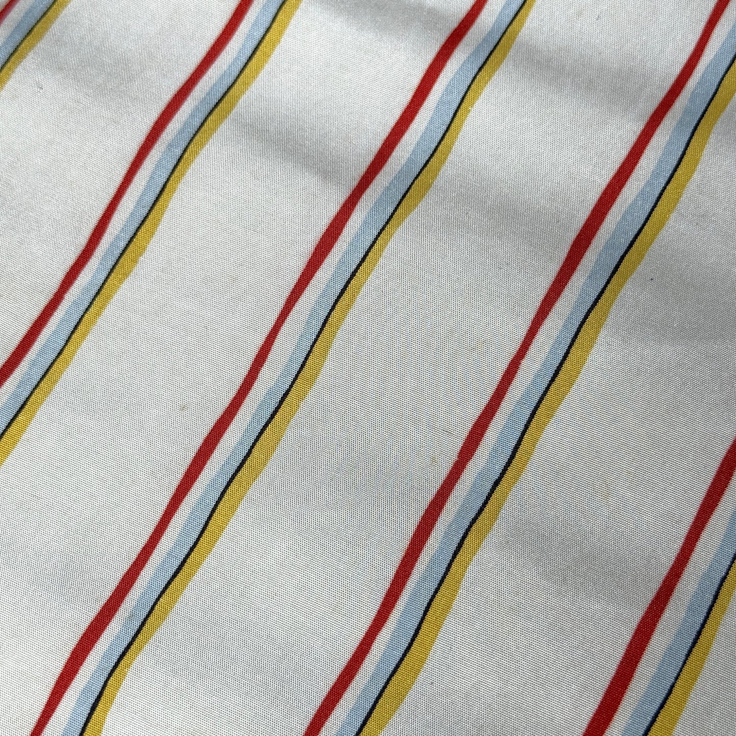 "Festival Stripes" Vintage Kimono Yardage