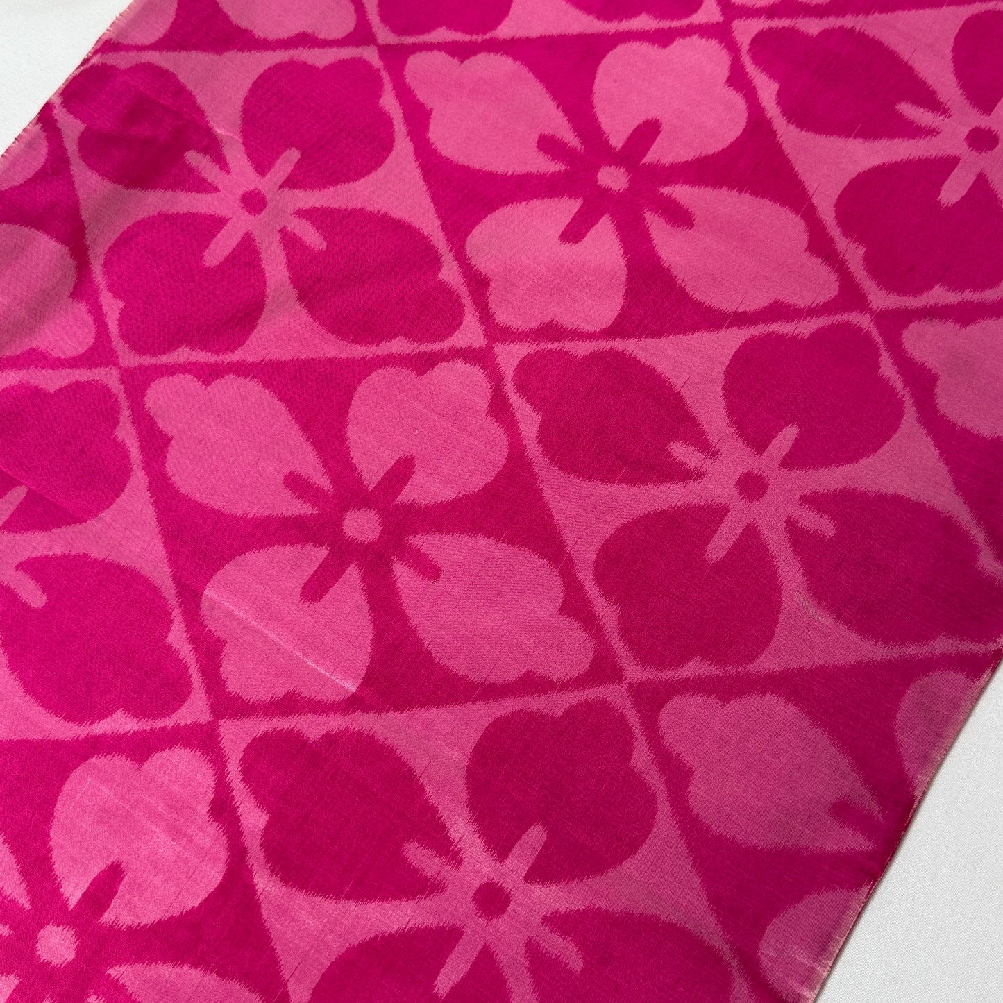 "Cheerful Pink" Vintage Kimono Yardage