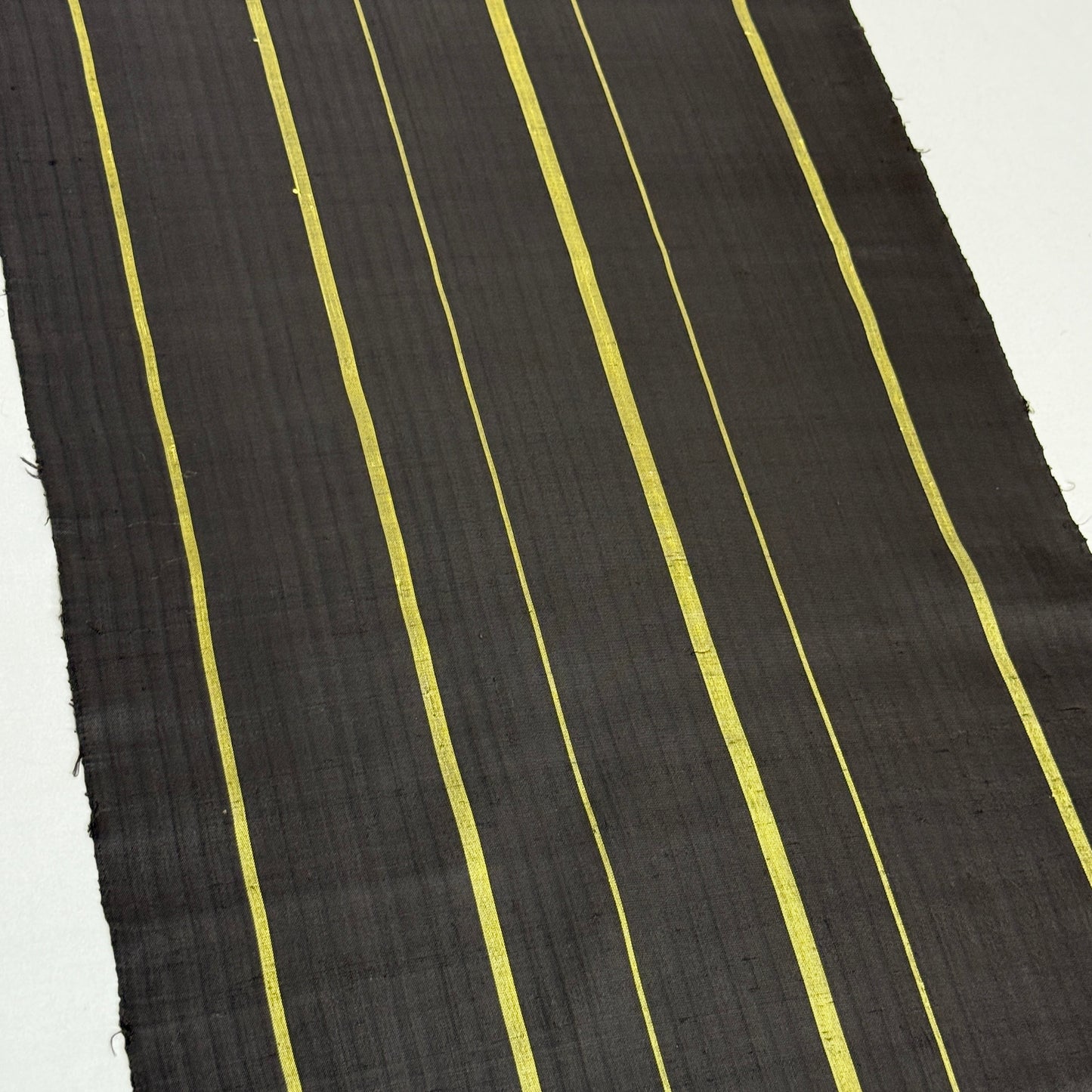 "Bamboo Stripes" Vintage Kimono Yardage