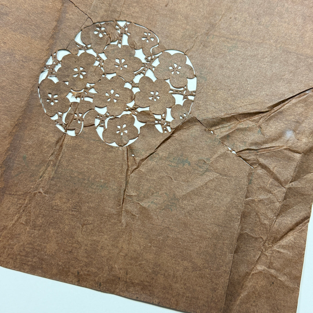 "Plum Perfect" Vintage Katagami Stencil