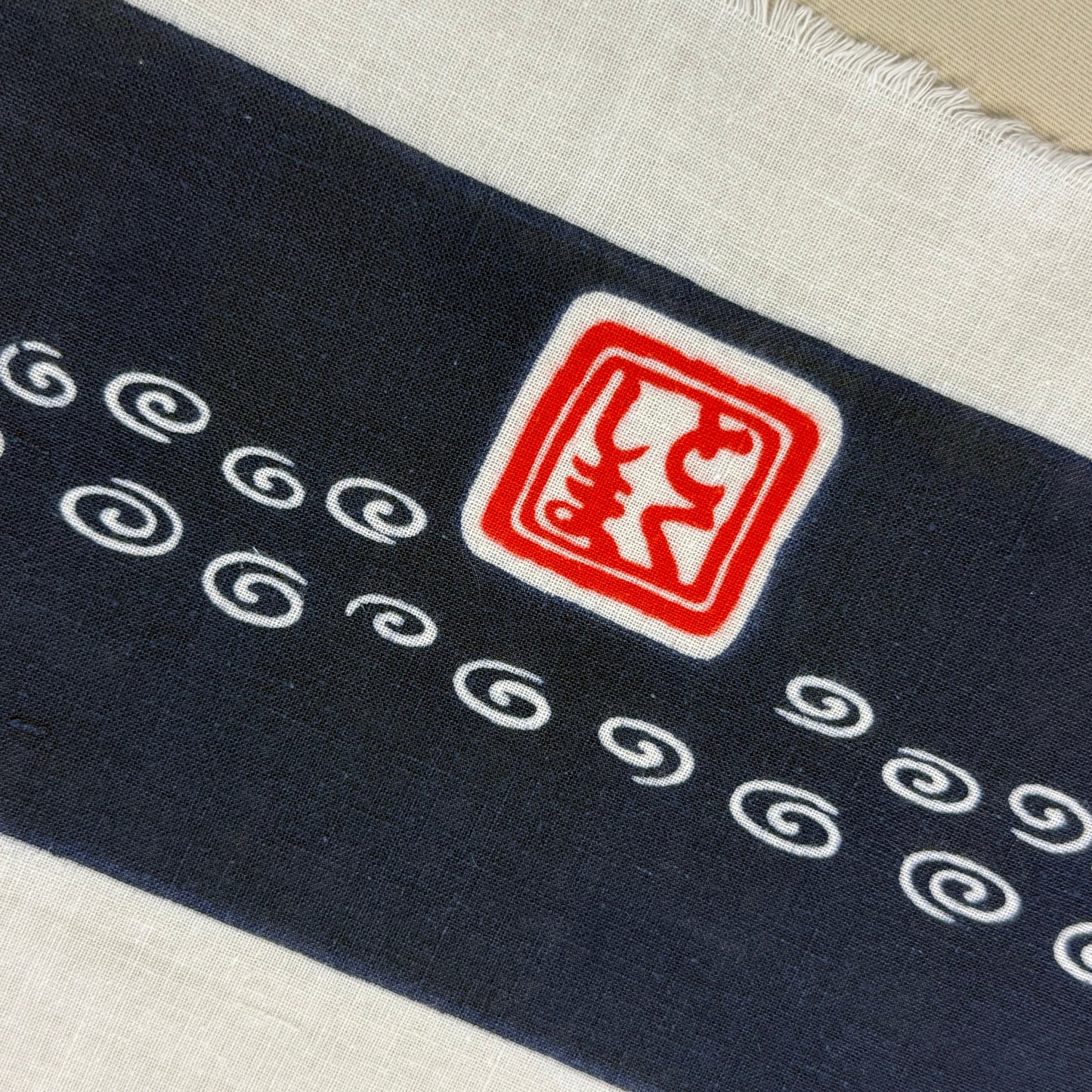 "Tokushima Festival" Vintage Tenugui