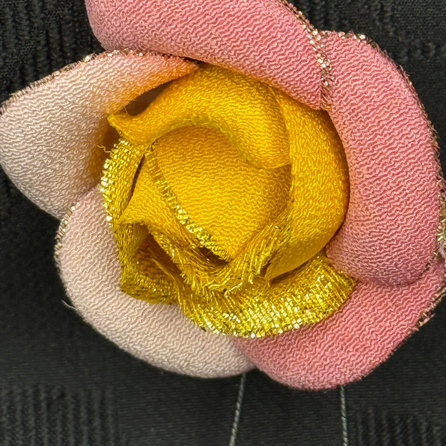 "Sun Petals" Vintage Kanzashi Hair Pins