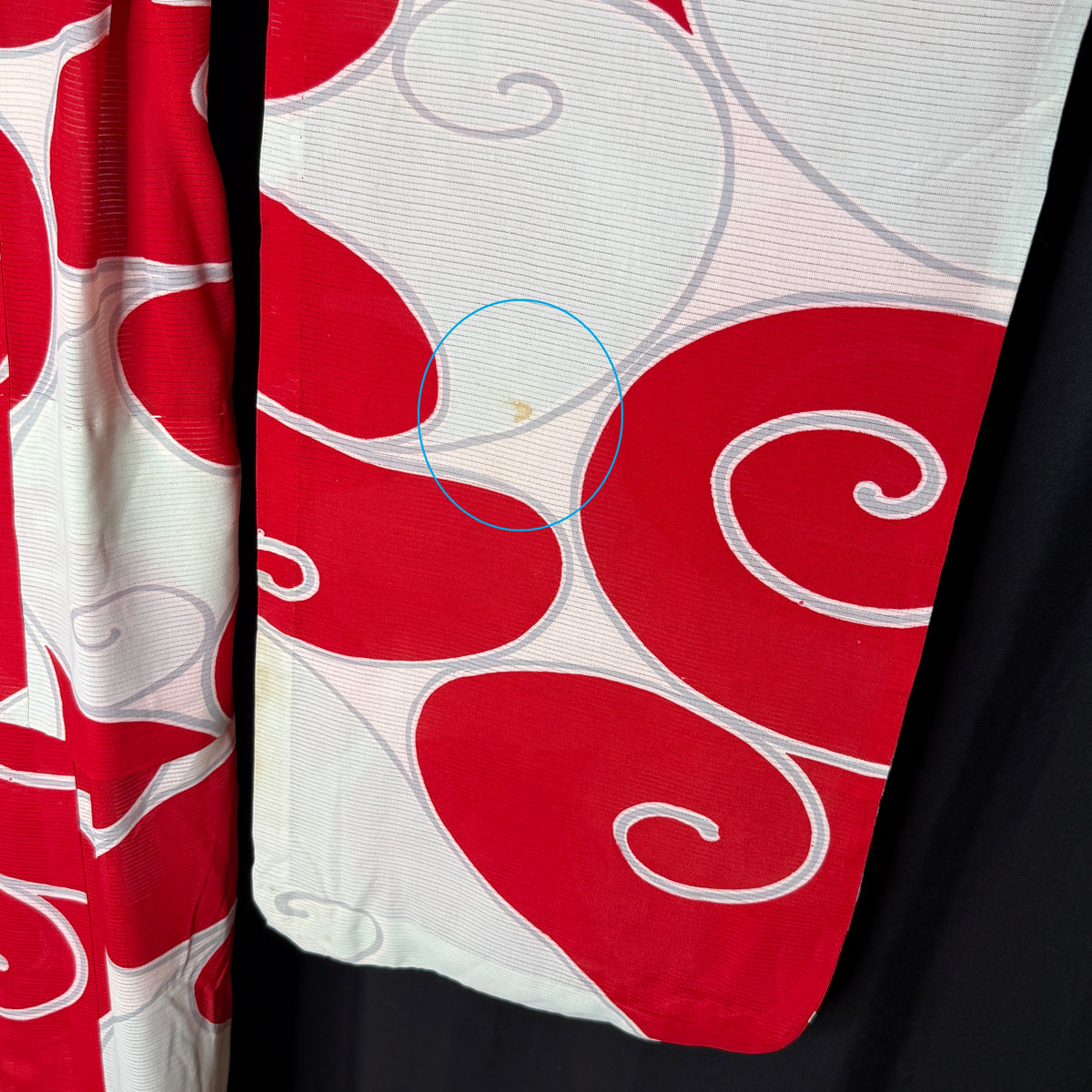 "Cherry Twist" Vintage Girl's Kimono