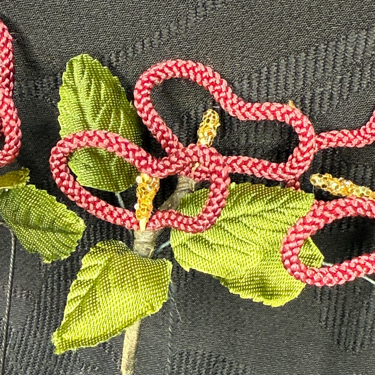 "Heart Loops" Vintage Kanzashi Hair Pins