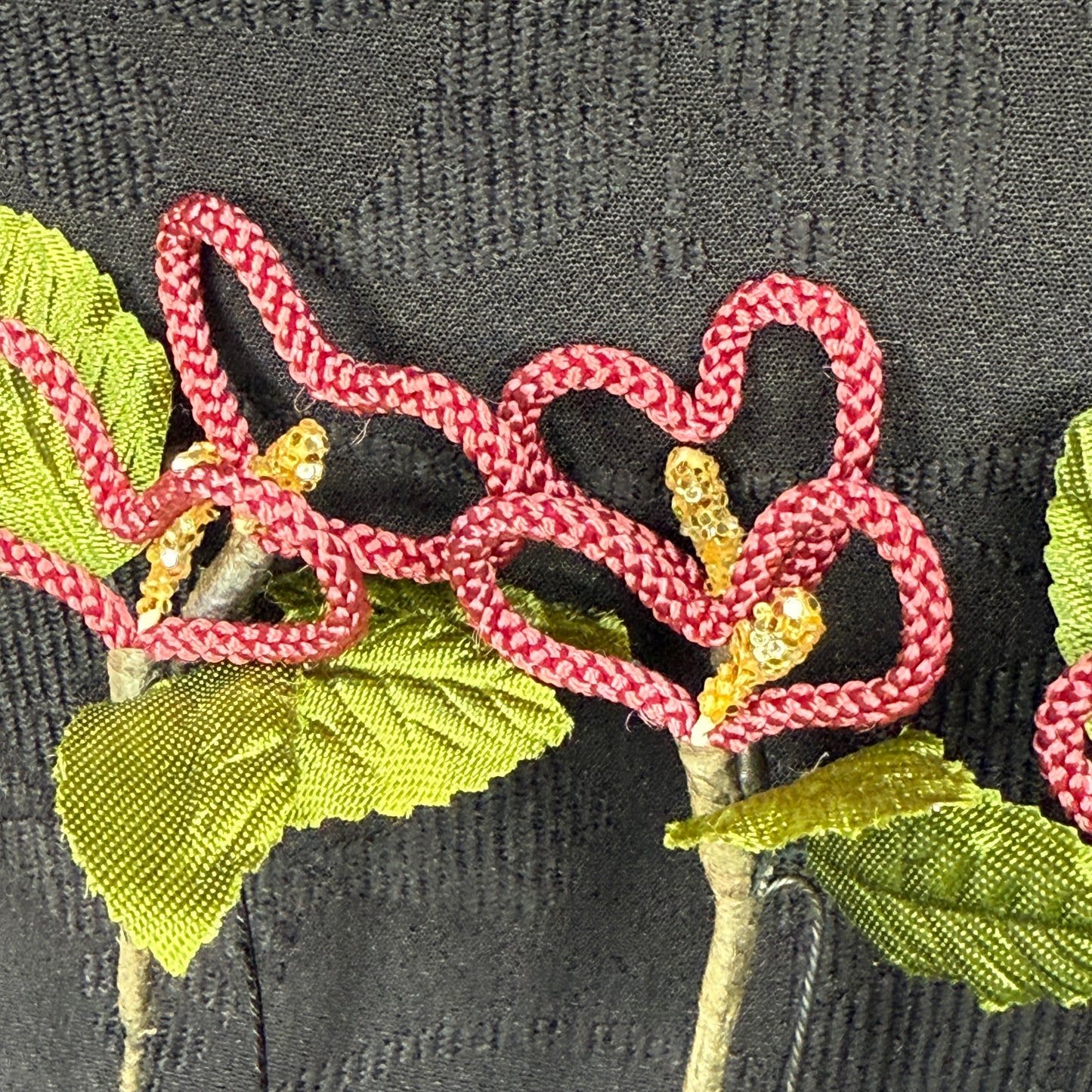 "Heart Loops" Vintage Kanzashi Hair Pins