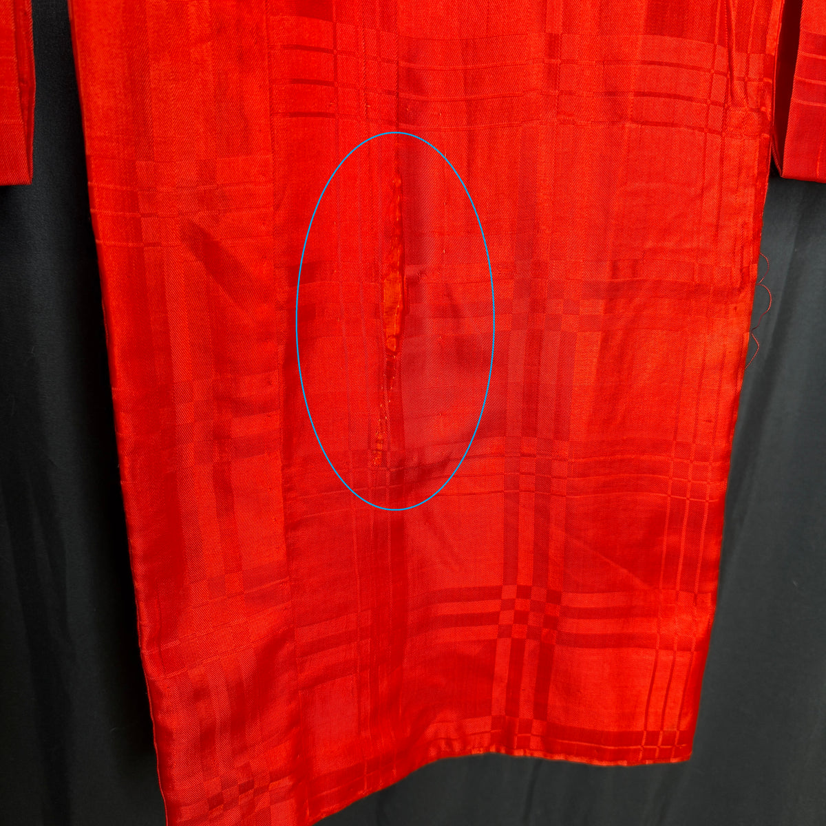 "Scarlet Secret" Vintage Girl's Juban Kimono