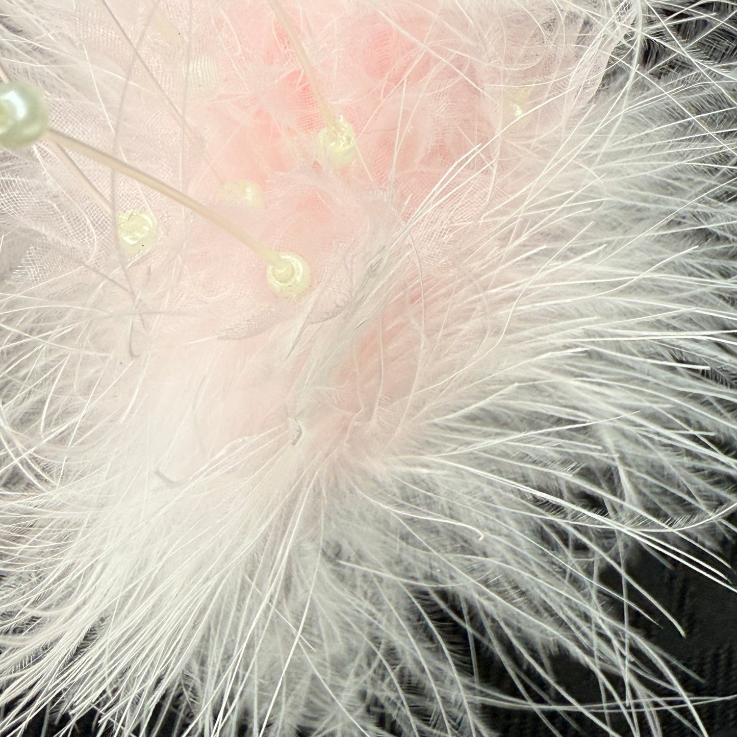 "Blushing Cloud" Vintage Kanzashi Hair Pins