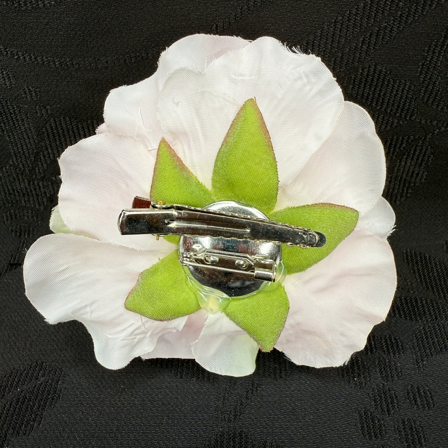 "Layered Peony" Vintage Kanzashi Hair Clip