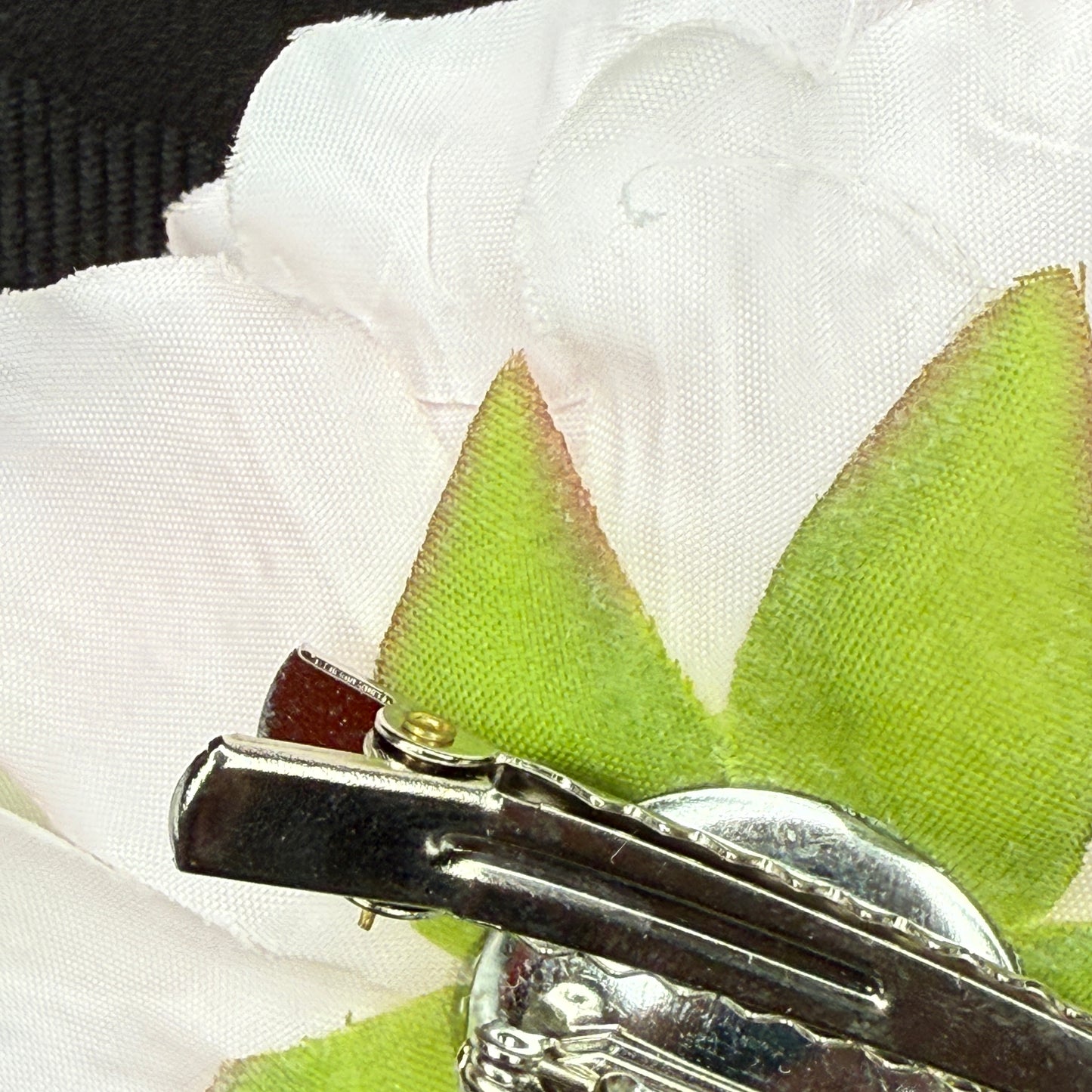 "Layered Peony" Vintage Kanzashi Hair Clip