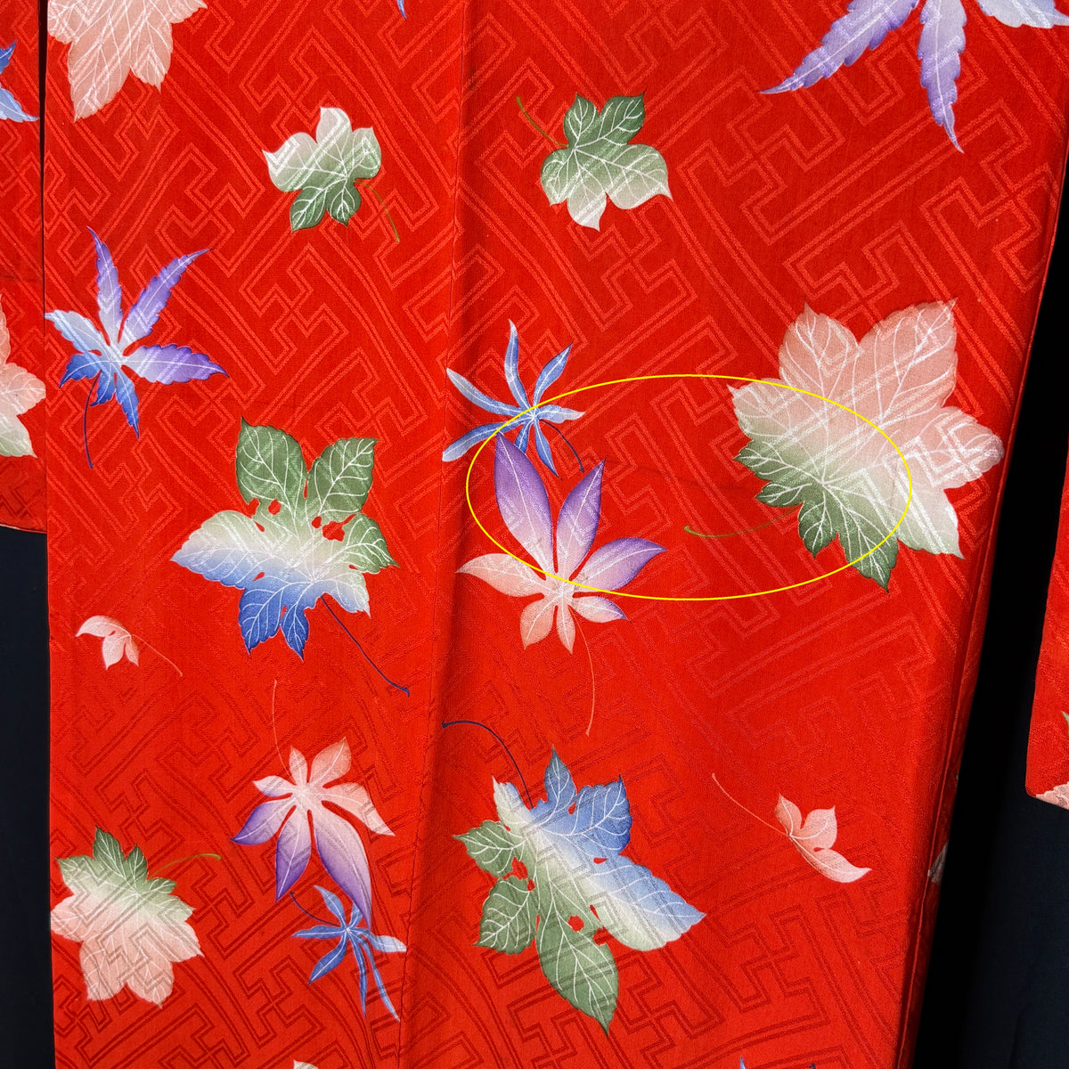 "Maple Magic" Vintage Teen Girl's Kimono