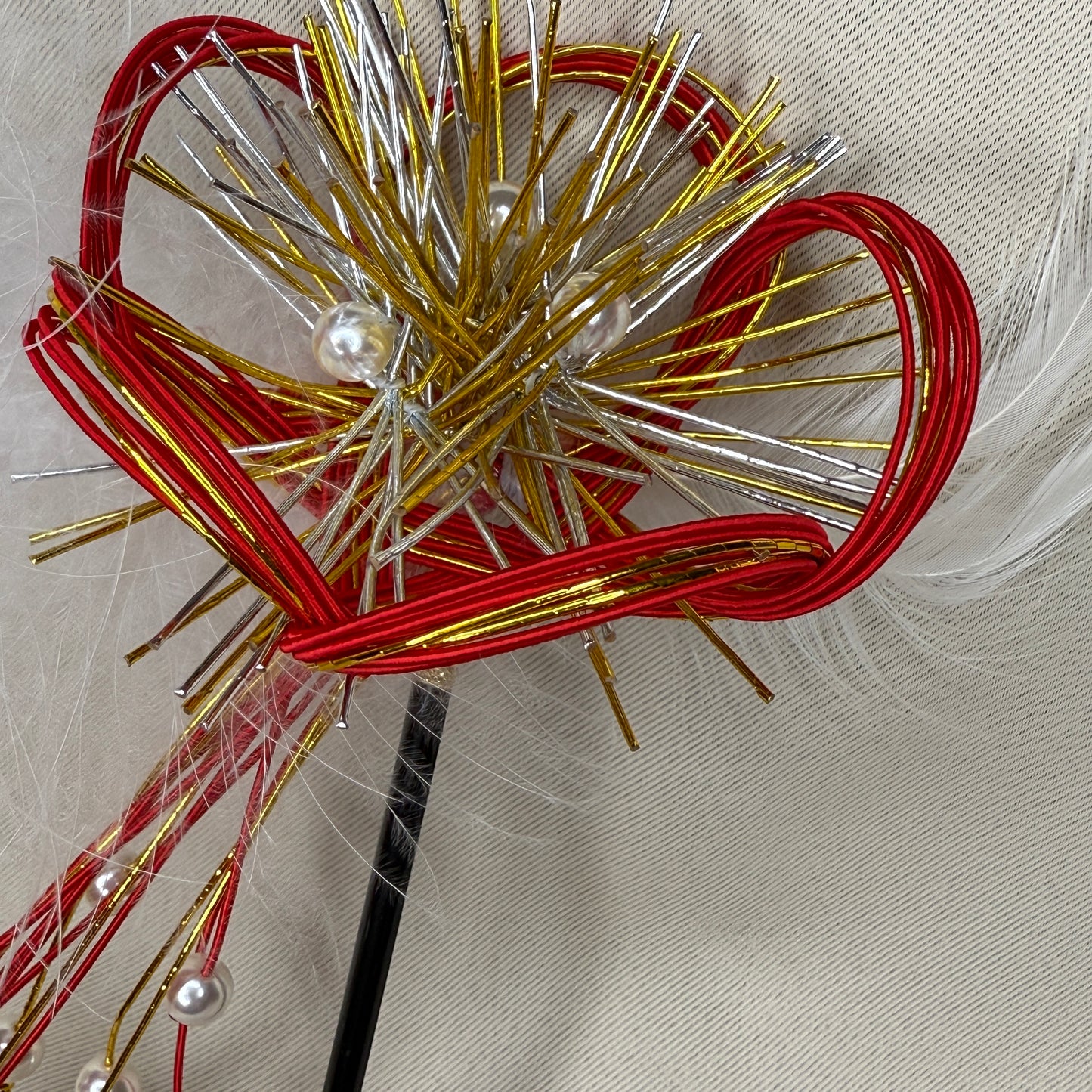 "Firework Floral" Vintage Kanzashi Hair Stick