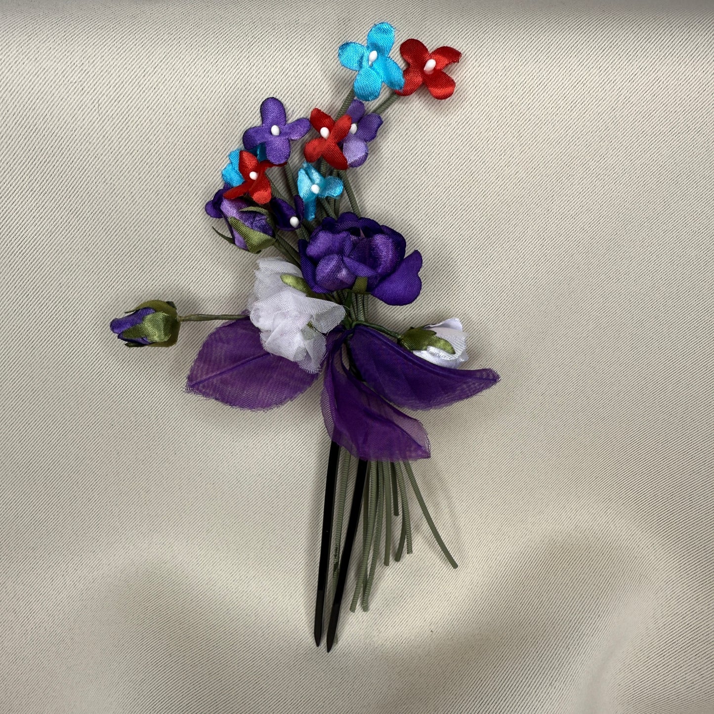 "Kyoto Meadow" Vintage Kanzashi Hair Pin
