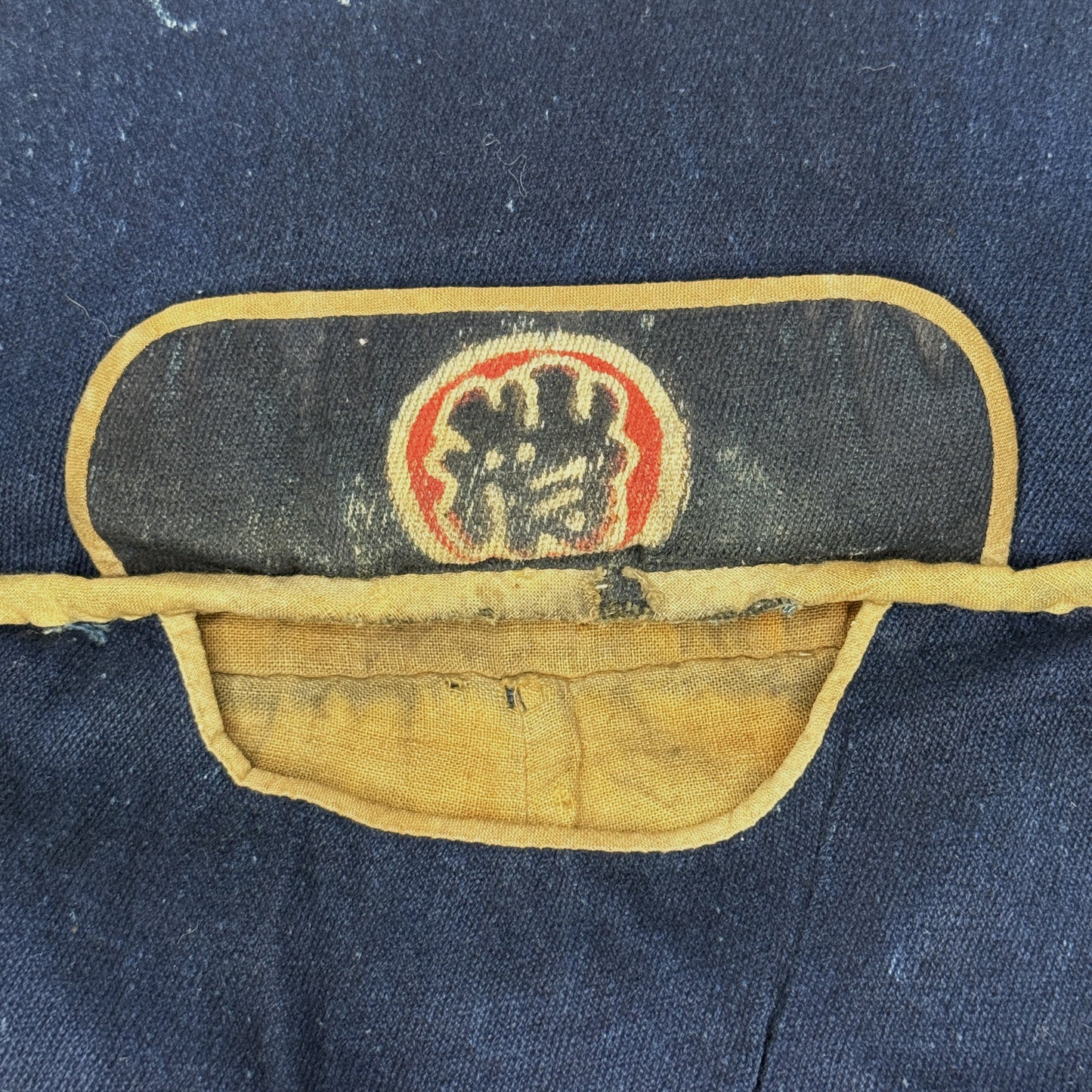 "Kanji Crest" Antique Fireman's Hood