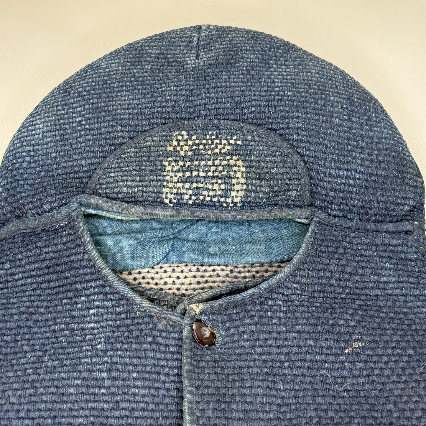"Sashiko Stitching" Antique Fireman's Hood