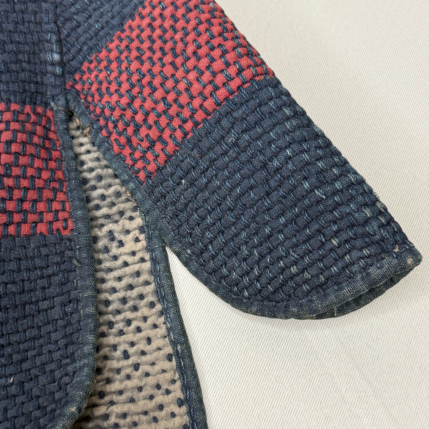 "Sashiko Stitching" Antique Fireman's Hood